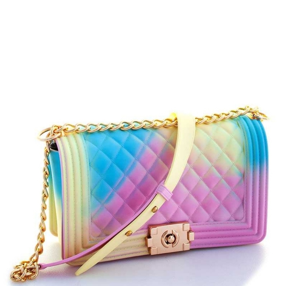 Soft Rainbow Handbag